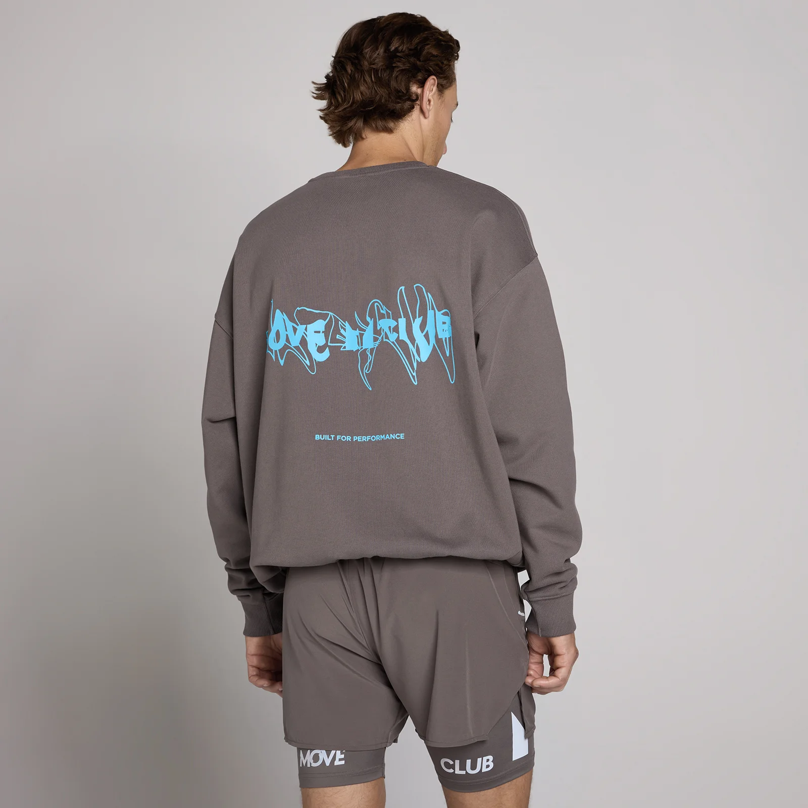 MP unisex Hybrid grafikas džemperis - Ash Grey - XS attēls 1