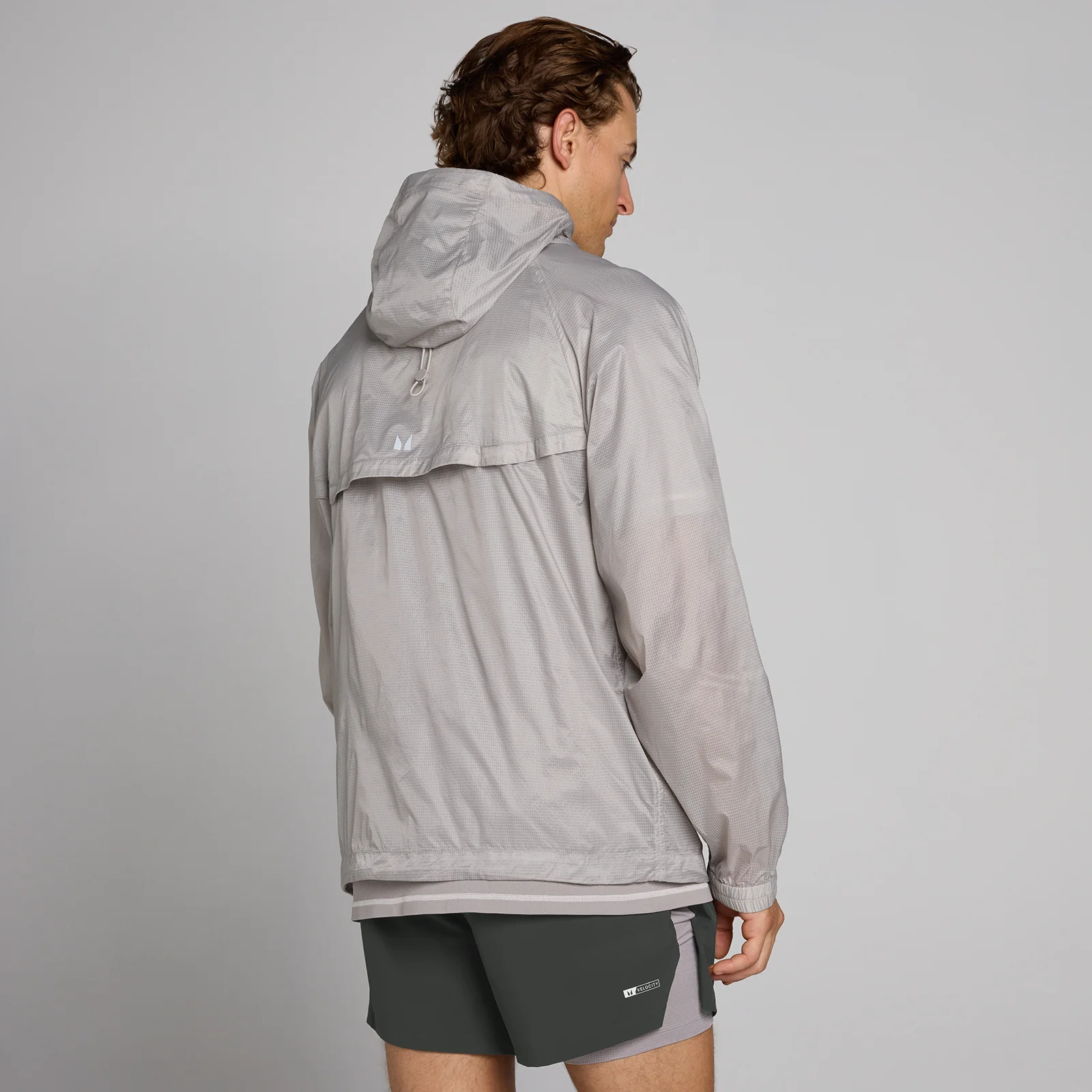 Vīriešu Velocity Ultra Grid vējjaka MP - Clouded Grey - M attēls 2