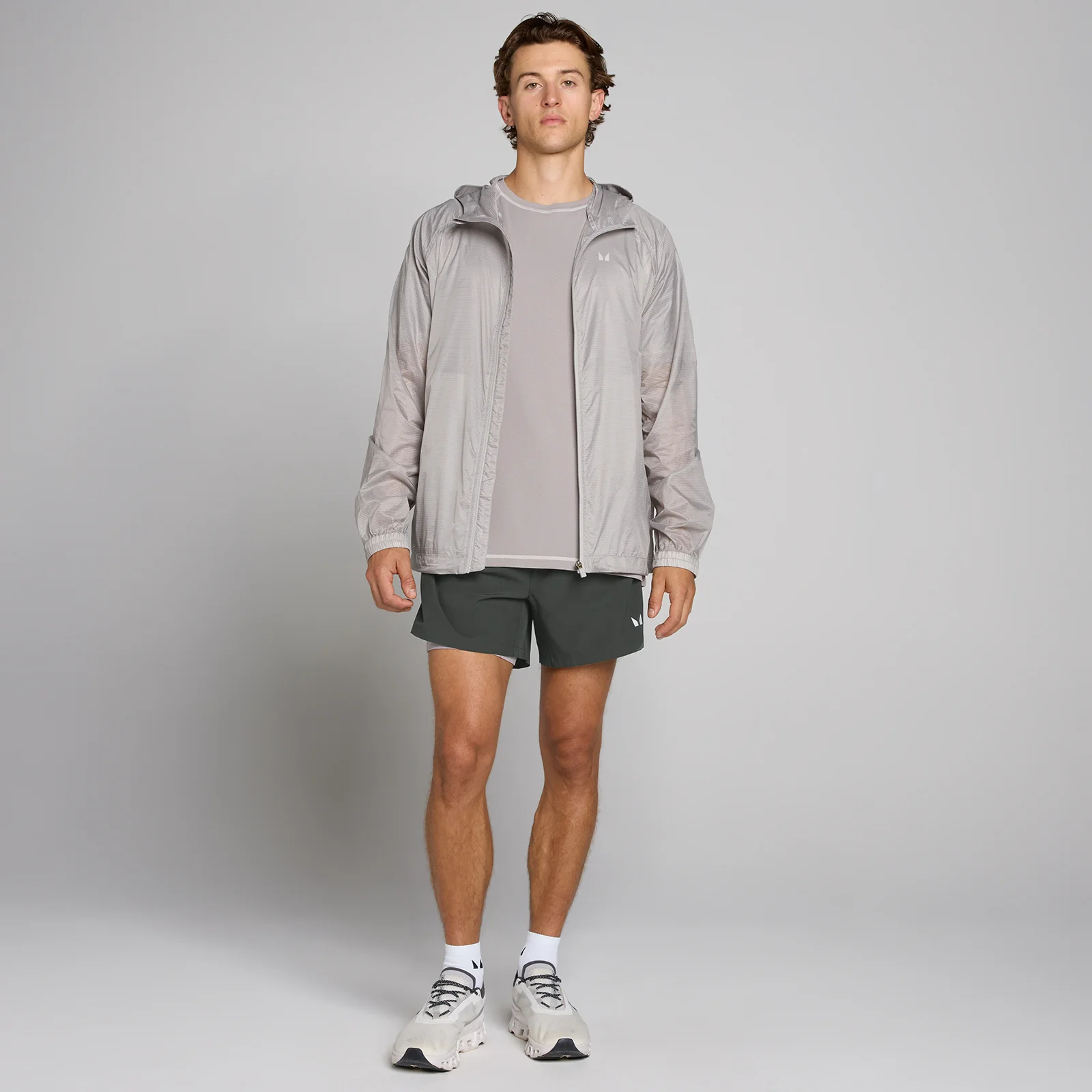 Vīriešu Velocity Ultra Grid vējjaka MP - Clouded Grey - M attēls 3