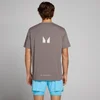 MP vīriešu hybrid mesh t-krekls - pelēcīgā pelēkā