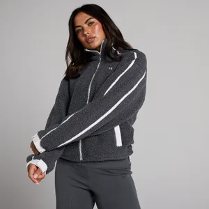 MP Sieviešu Flīsa Jaka ar Rāvējslēdzēju - Robust Grey - Size XS