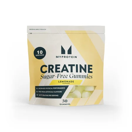 Kreatīna Gummies - 30 Gummies - 10Porcijas - Lemonade (Sugar-Free)