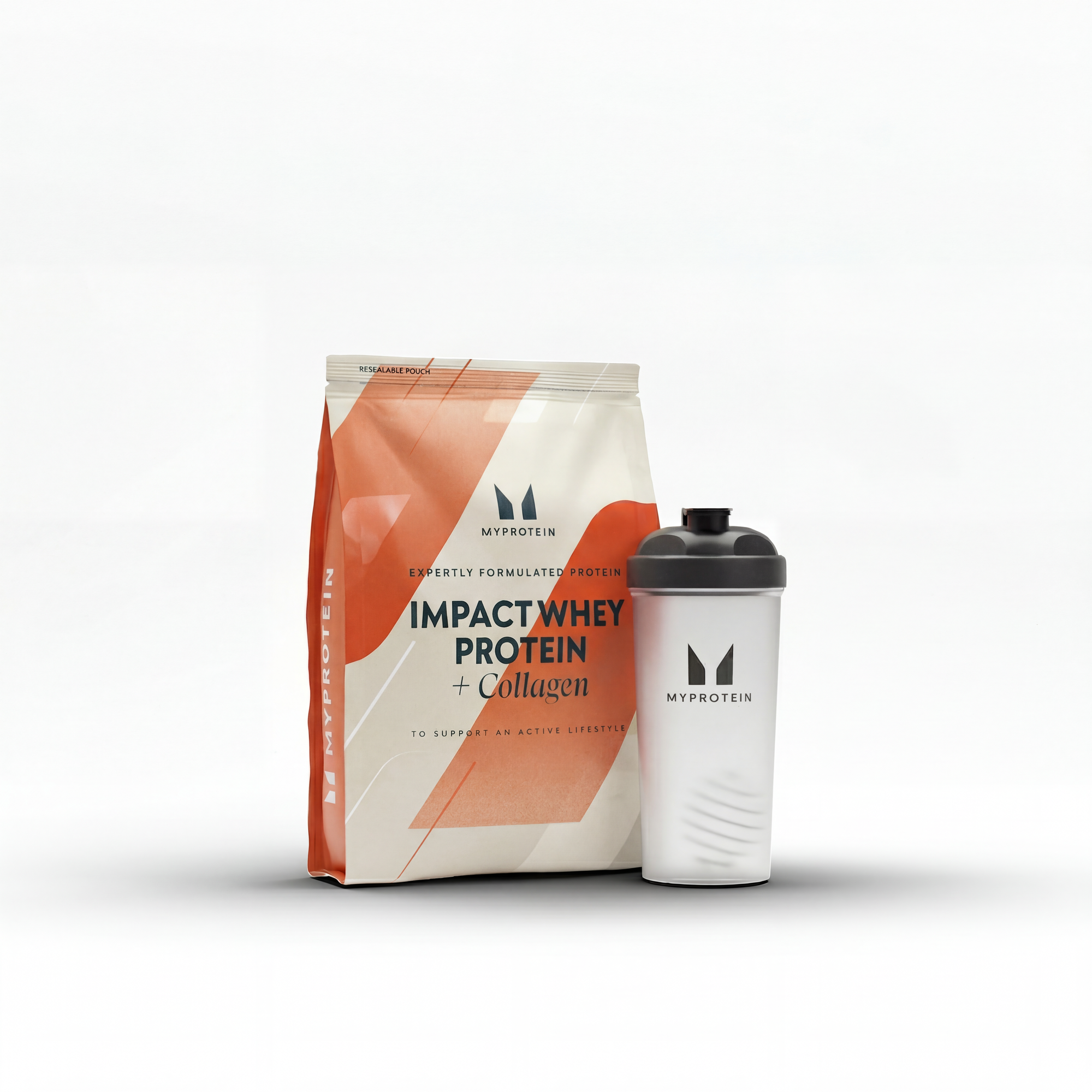 Impact proteīnu komplekts - 30Porcijas - Shaker - Chocolate (+Collagen) attēls 1